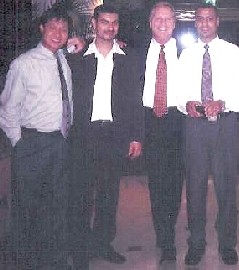 From Left: Edwin, Maher, Bob & Ibrahim